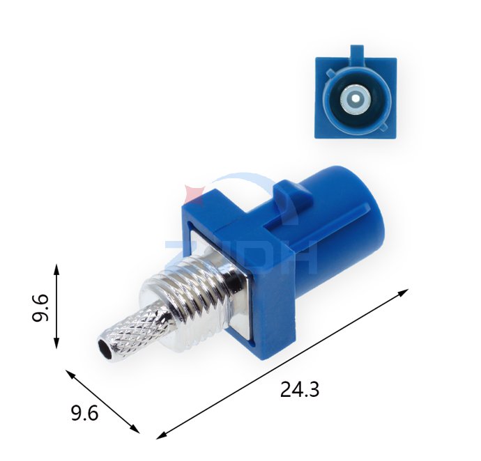 法克拉短体公壳C型-ZJDH-乐清市地宏接插件有限公司