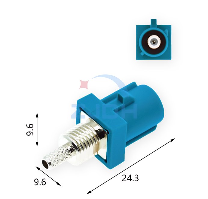 法克拉短体公壳Z型-ZJDH-乐清市地宏接插件有限公司