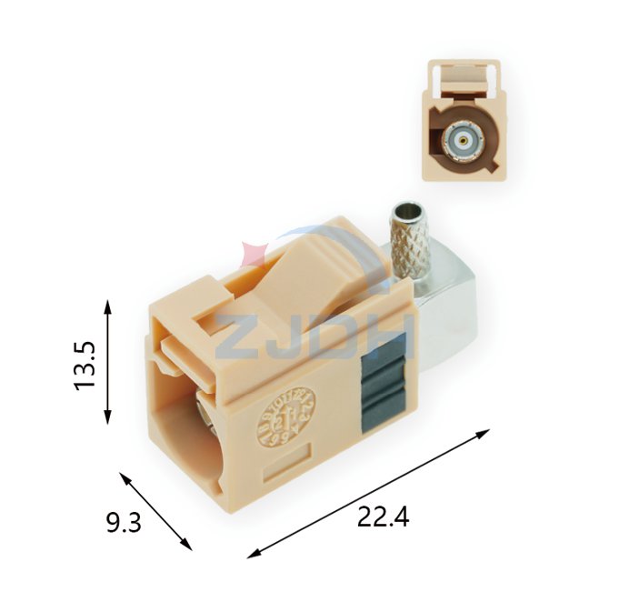 法克拉短体母壳I型-ZJDH-乐清市地宏接插件有限公司