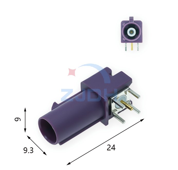 法克拉长体公壳D型-ZJDH-乐清市地宏接插件有限公司
