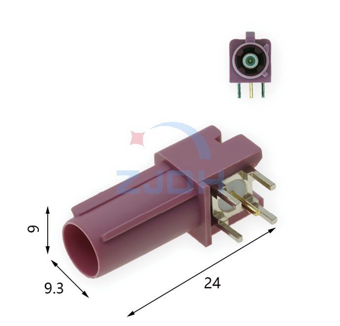 法克拉长体公壳H型-ZJDH-乐清市地宏接插件有限公司