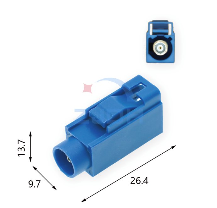 法克拉长体母壳C型-ZJDH-乐清市地宏接插件有限公司