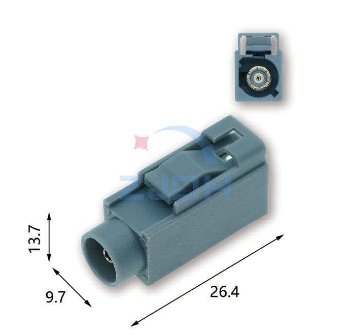 法克拉长体母壳G型-ZJDH-乐清市地宏接插件有限公司