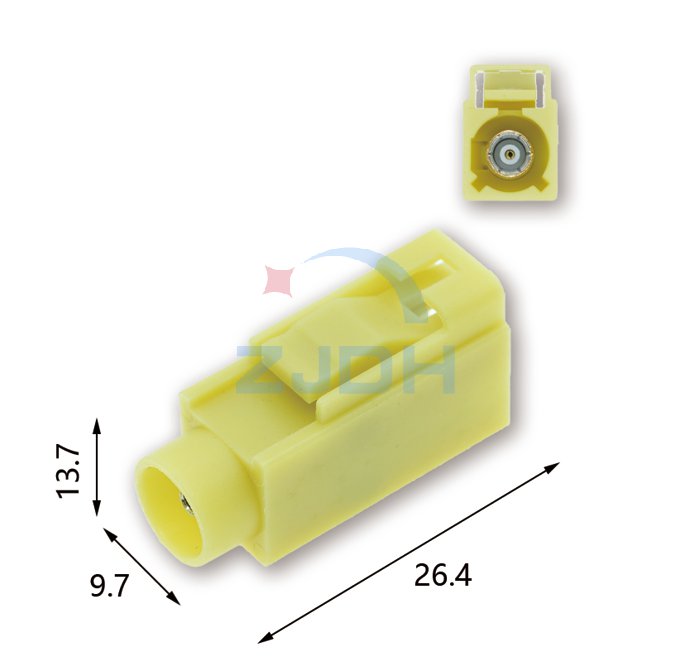 法克拉长体母壳K型-ZJDH-乐清市地宏接插件有限公司