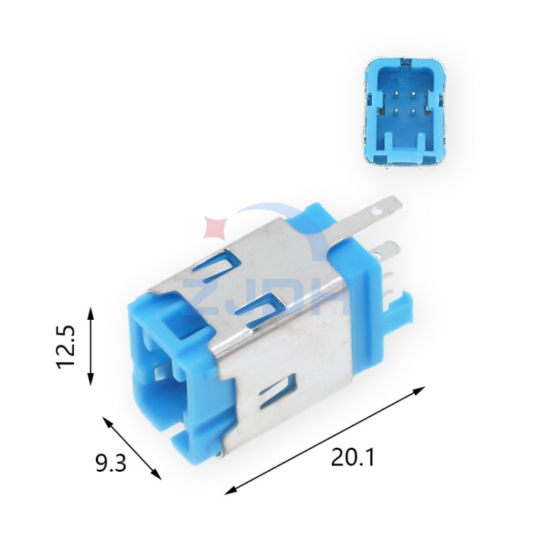 帝豪USB蓝色-ZJDH-乐清市地宏接插件有限公司