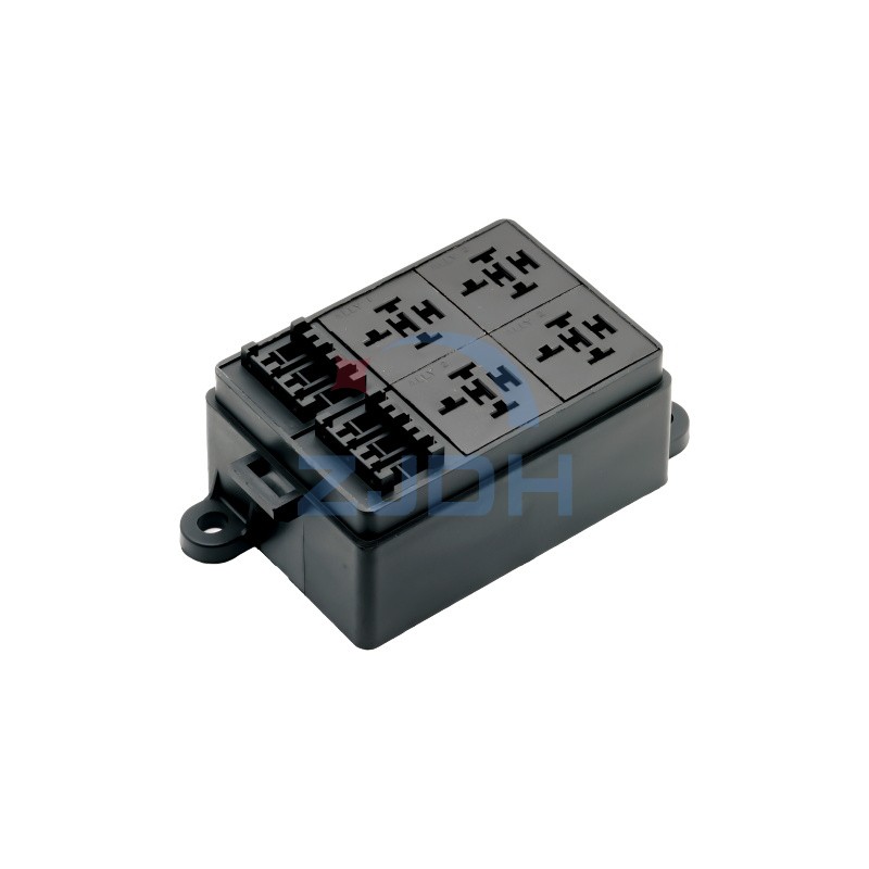 6路4继保险丝盒-ZJDH-乐清市地宏接插件有限公司